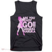 Limited Are You Ready Go Sawamura Haruka Tank Top thumb 0