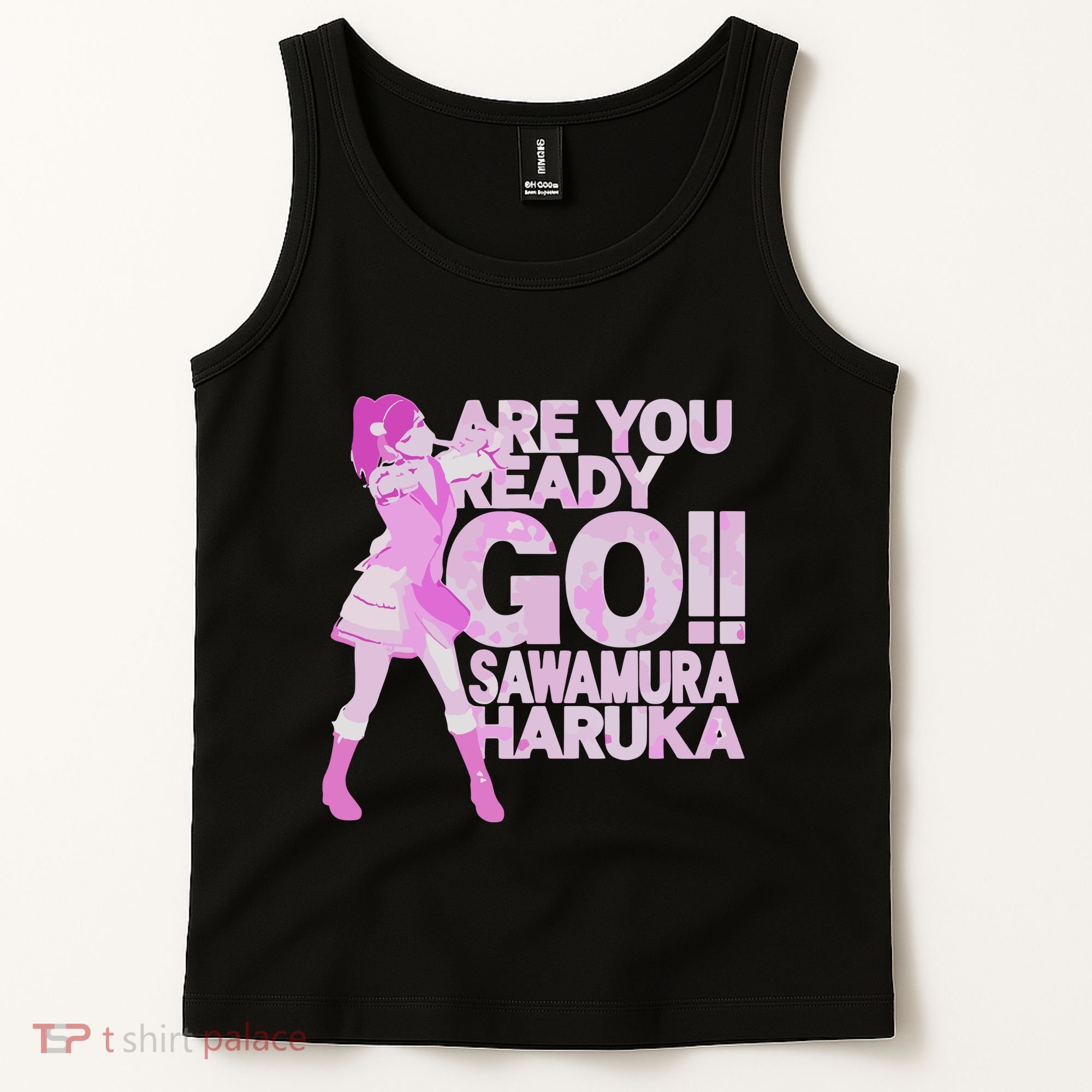 Limited Are You Ready Go Sawamura Haruka Tank Top
