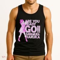 Limited Are You Ready Go Sawamura Haruka Tank Top thumb 3