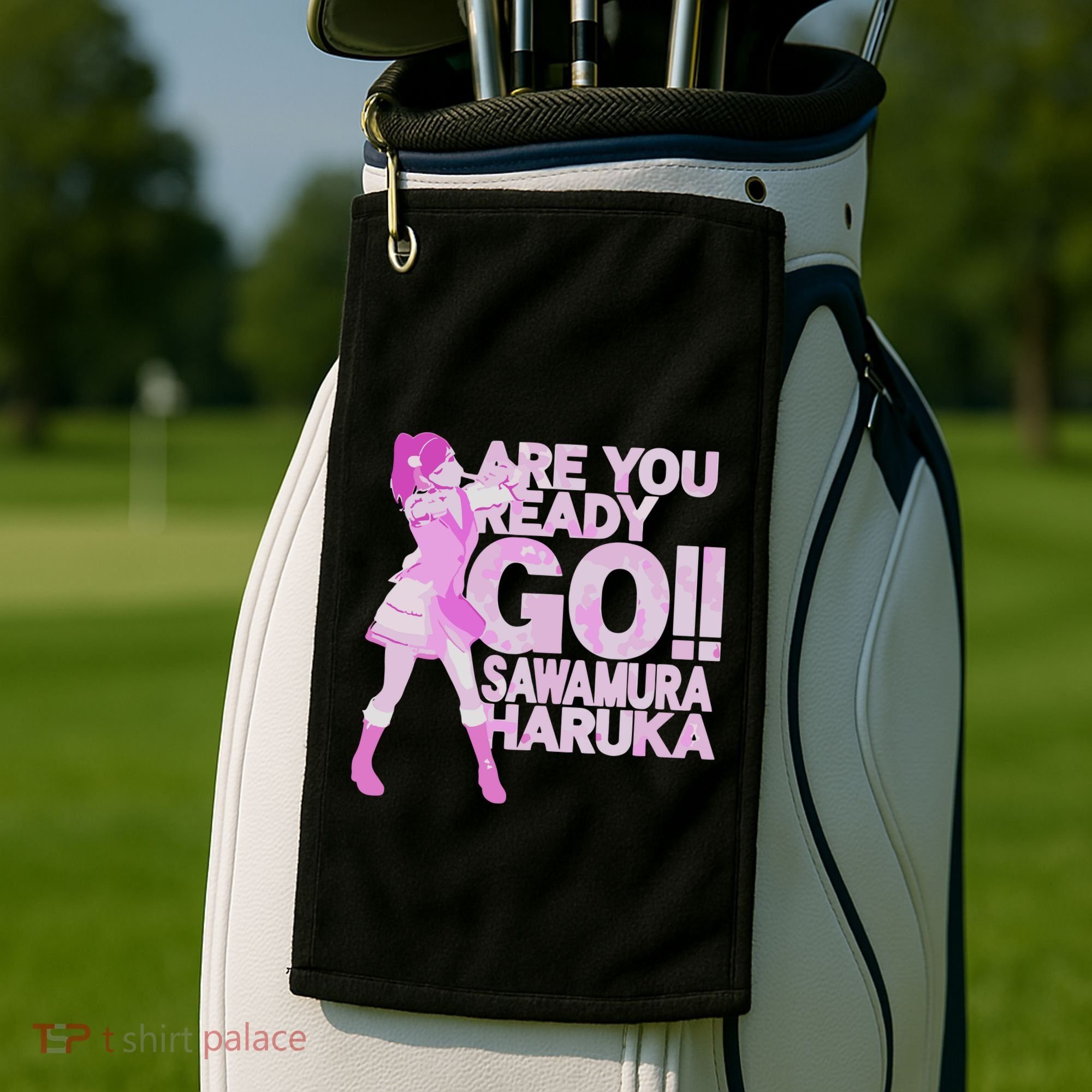 Limited Are You Ready Go Sawamura Haruka Golf Towel