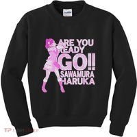 Limited Are You Ready Go Sawamura Haruka Kids Sweatshirt thumb 0