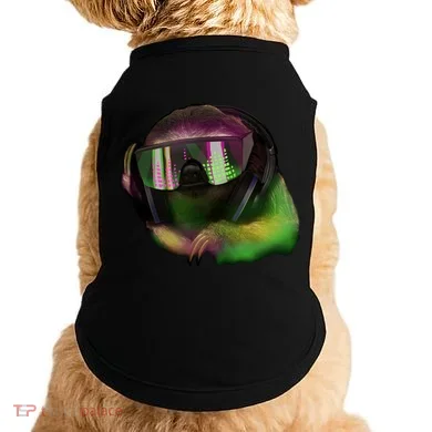 Lazy DJ Sloth Doggie Tank