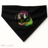 Lazy DJ Sloth USA-Made Doggie Bandana thumb 0