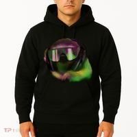 Lazy DJ Sloth Hoodie thumb 2