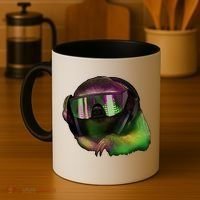 Lazy DJ Sloth Coffee Mug thumb 4