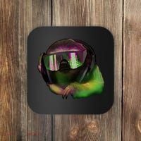Lazy DJ Sloth Coaster thumb 0