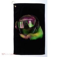 Lazy DJ Sloth Golf Towel thumb 0
