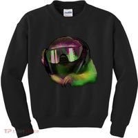 Lazy DJ Sloth Kids Sweatshirt thumb 0