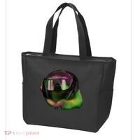 Lazy DJ Sloth Tote Bag thumb 3