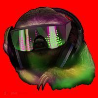 Lazy DJ Sloth Santa Hat thumb 1