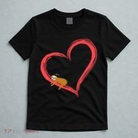 Lazy Sloth Sleeping On Heart T-Shirt thumb 5