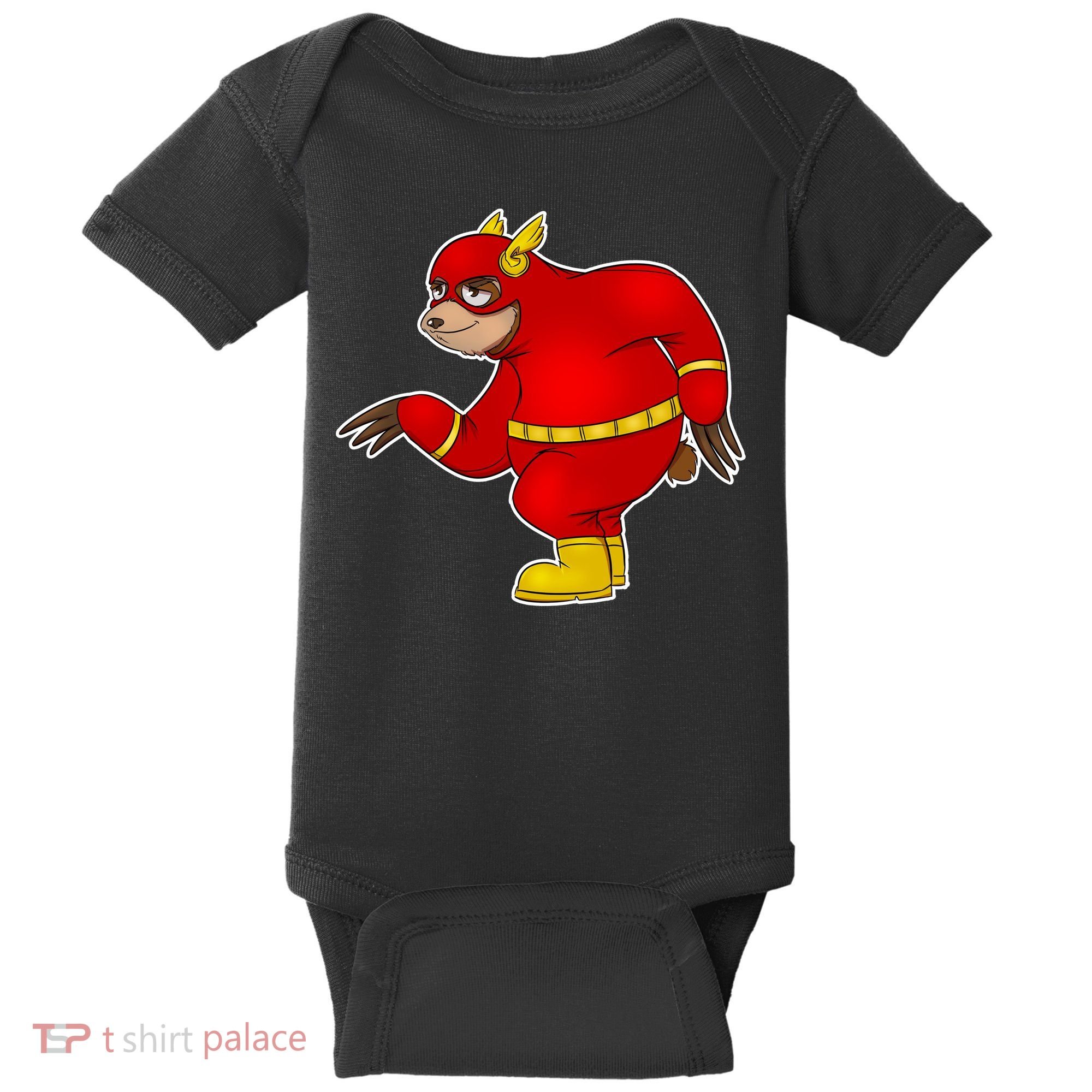 Lazy Sloth Speedster  Baby Bodysuit