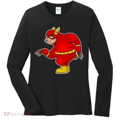 Lazy Sloth Speedster  Women's Long Sleeve Shirt