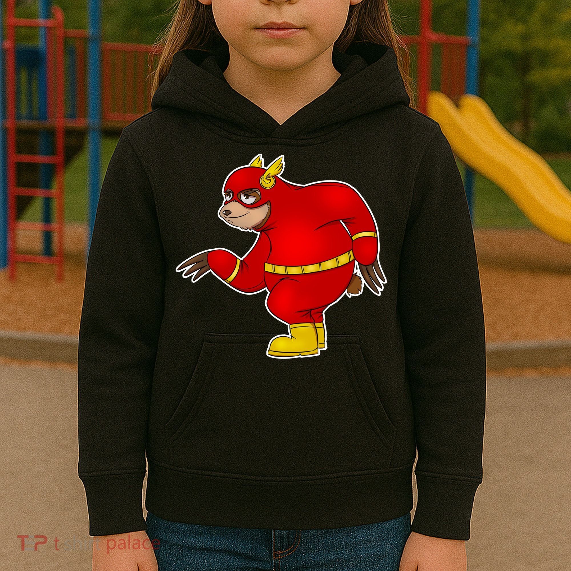 Lazy Sloth Speedster  Kids Hoodie