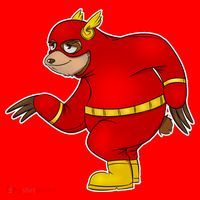 Lazy Sloth Speedster  Santa Hat thumb 1