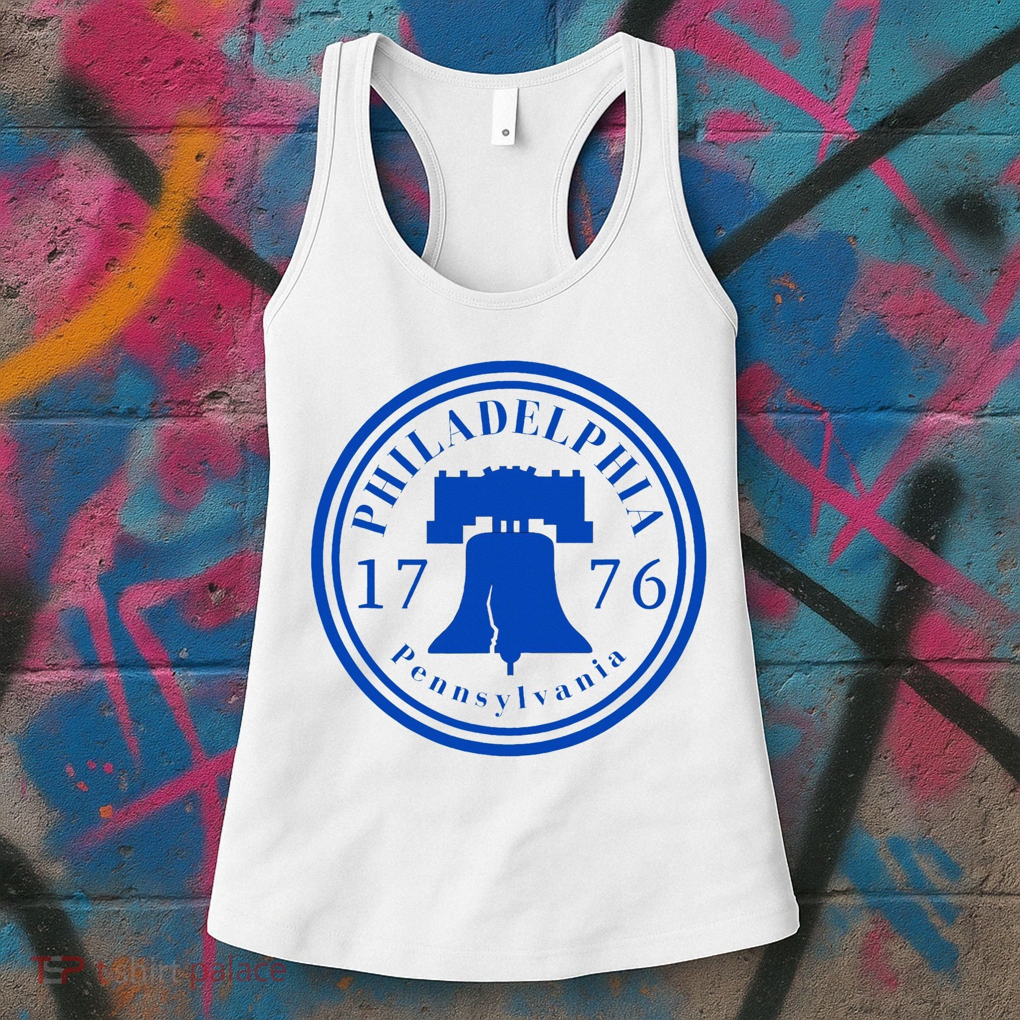 Liberty Bell 1776 Patriotic Philadelphia Pennsylvania Women's Tank Top