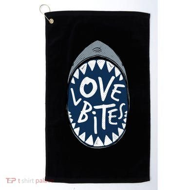 Love Bites Golf Towel