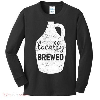 Locally Brewed Kids Long Sleeve Shirt