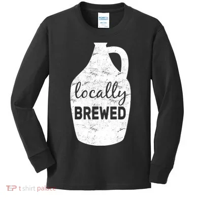 Locally Brewed Kids Long Sleeve Shirt