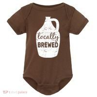 Locally Brewed Baby Bodysuit thumb 0