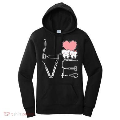 Love Being A Dentist Cute Women's Hoodie