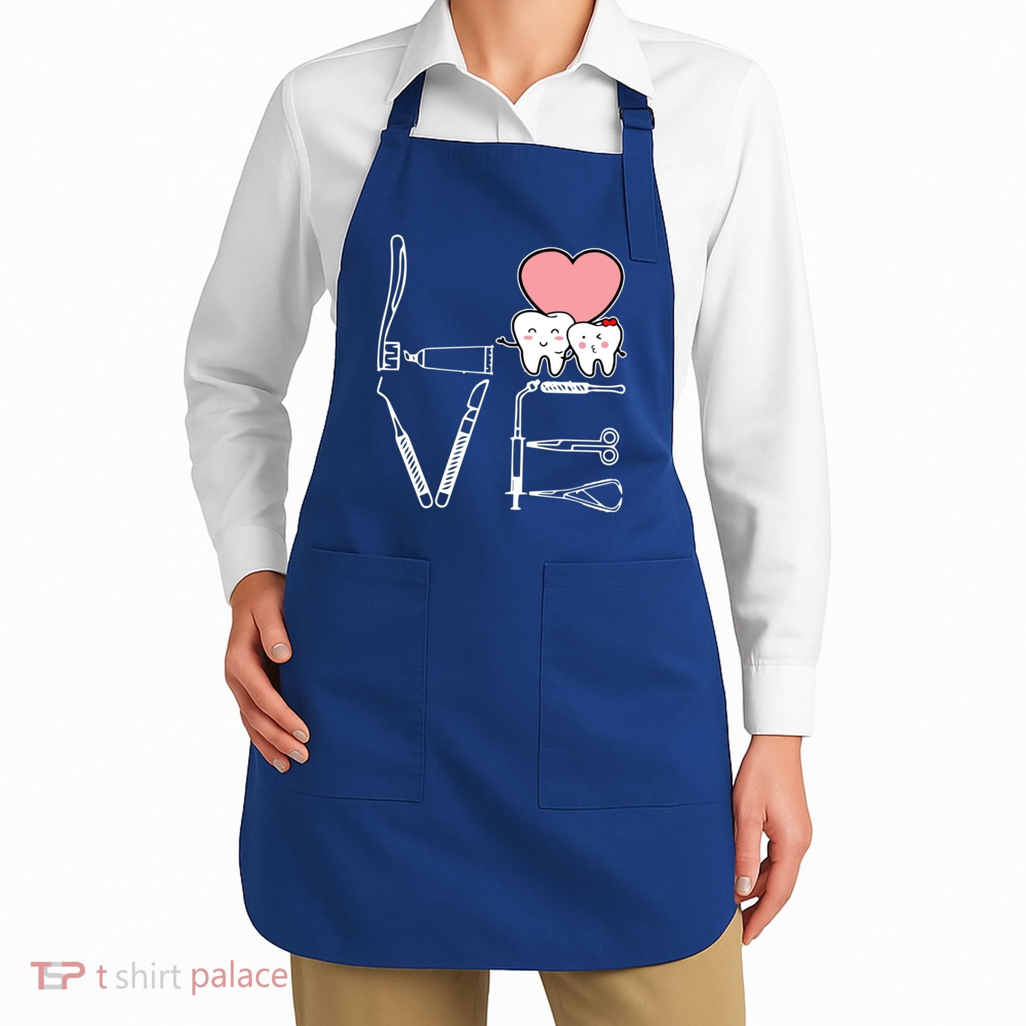 Love Being A Dentist Cute Apron