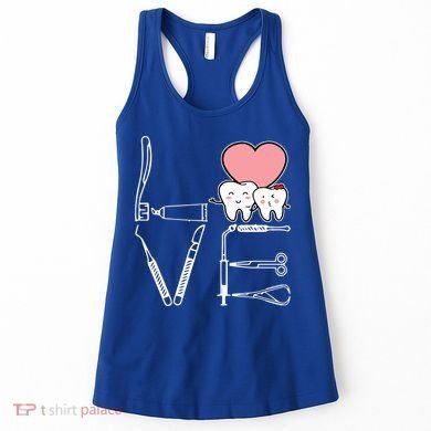 Love Being A Dentist Cute Women's Tank Top