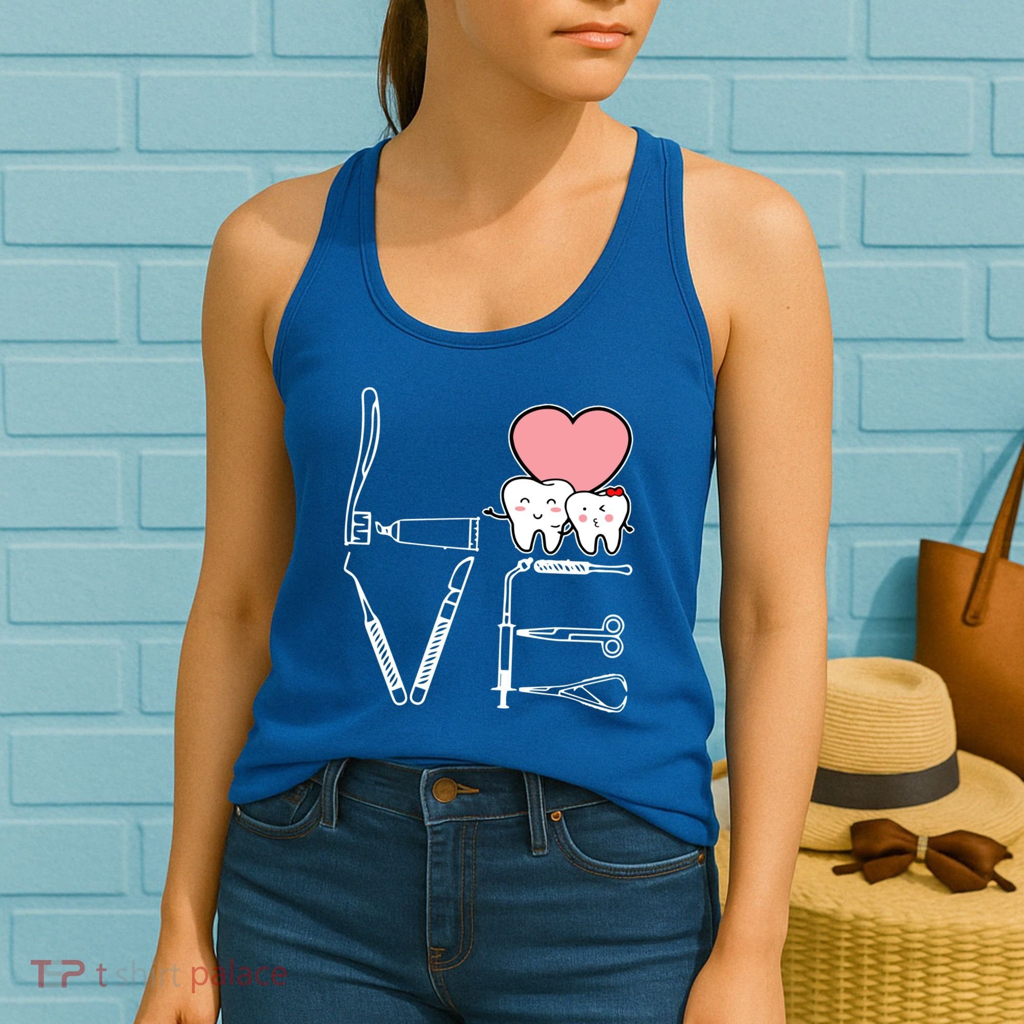 Love Being A Dentist Cute Women's Tank Top