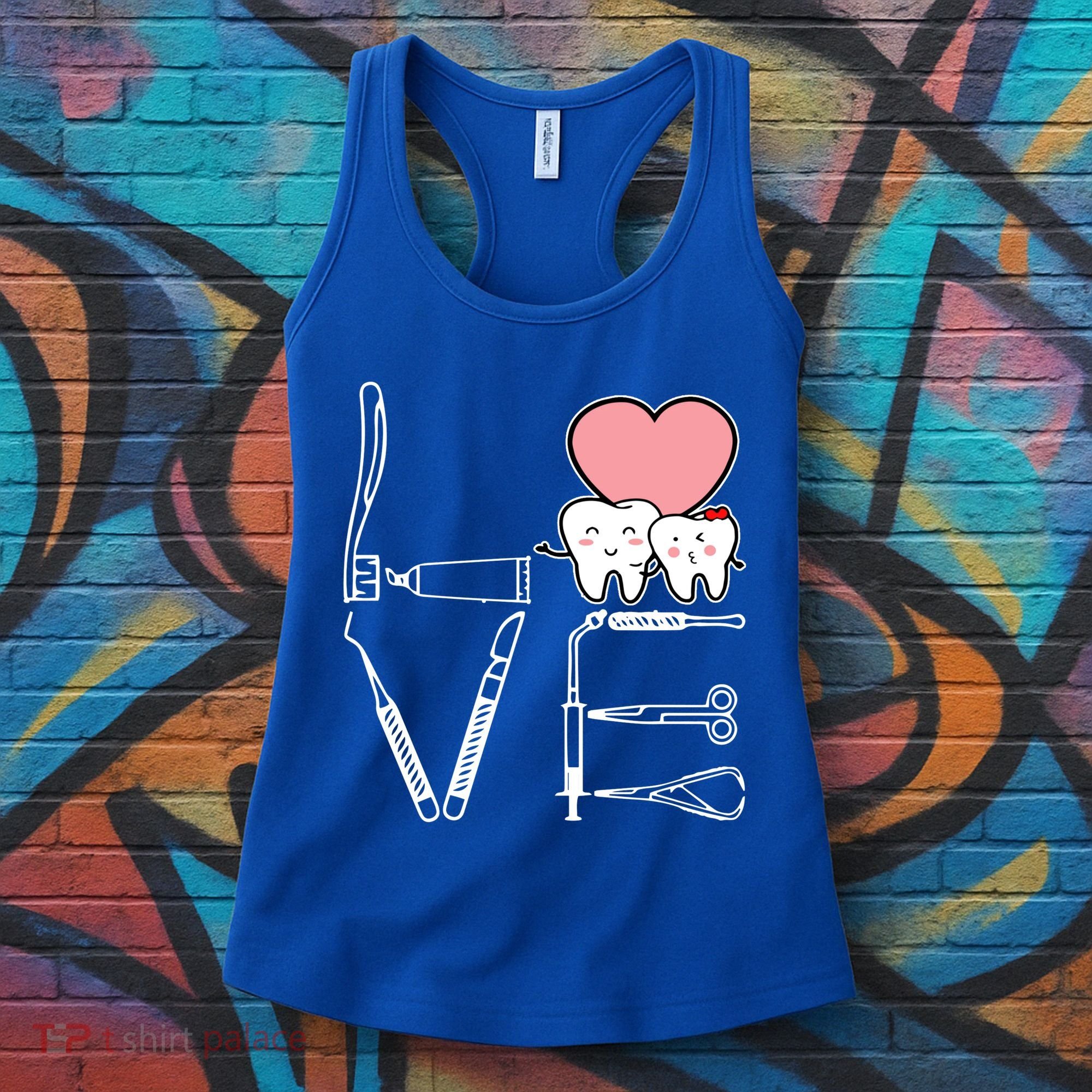 Love Being A Dentist Cute Women's Tank Top