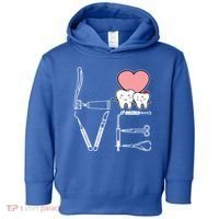 Love Being A Dentist Cute Toddler Hoodie thumb 0