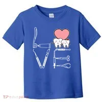 Love Being A Dentist Cute Toddler T-Shirt thumb 0