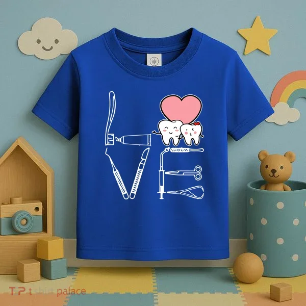 Love Being A Dentist Cute Toddler T-Shirt
