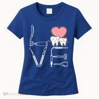 Love Being A Dentist Cute Women's T-Shirt thumb 0