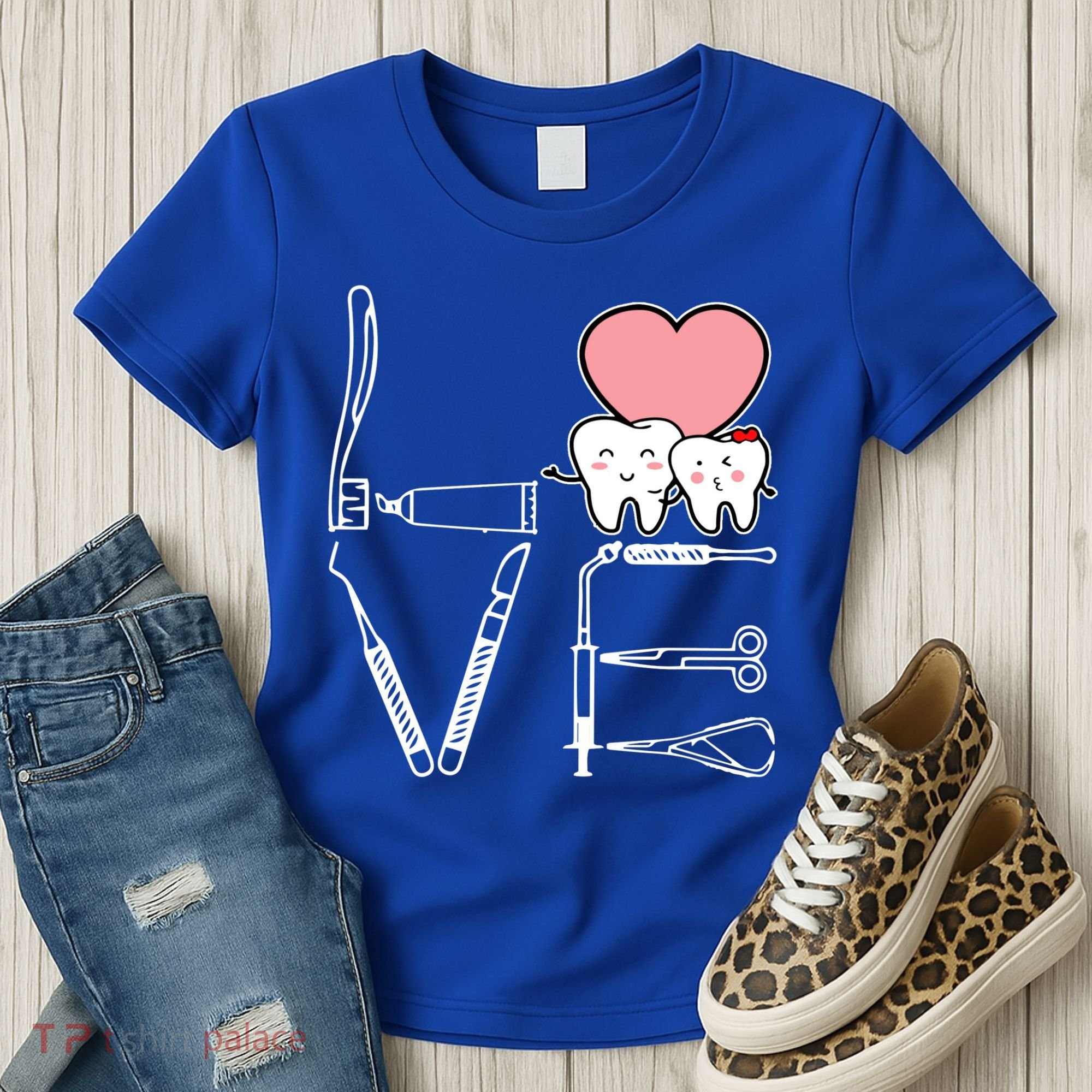 Love Being A Dentist Cute Women's T-Shirt