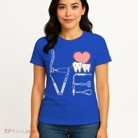 Love Being A Dentist Cute Women's T-Shirt thumb 4