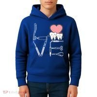Love Being A Dentist Cute Kids Hoodie thumb 4