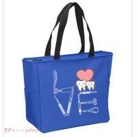 Love Being A Dentist Cute Tote Bag thumb 2