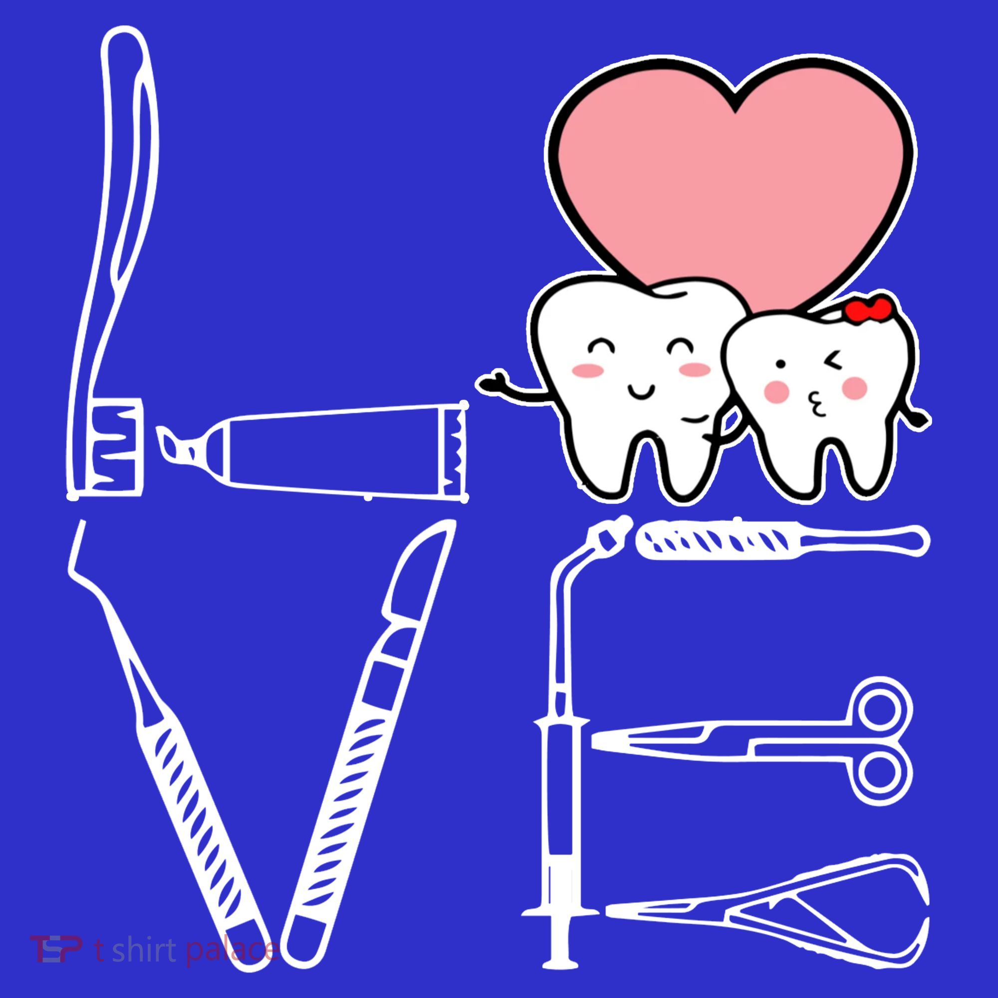 Love Being A Dentist Cute Tote Bag