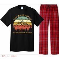 Look Back And Thank God Jesus Christian Pajama Set thumb 0