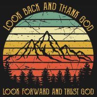 Look Back And Thank God Jesus Christian Women's Hoodie thumb 2