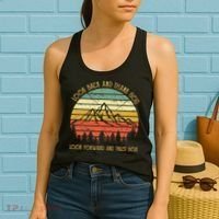 Look Back And Thank God Jesus Christian Women's Tank Top thumb 2