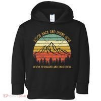 Look Back And Thank God Jesus Christian Toddler Hoodie thumb 0
