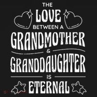 Love Between A Grandmother And Granddaughter Is Eternal Women's Hoodie thumb 2