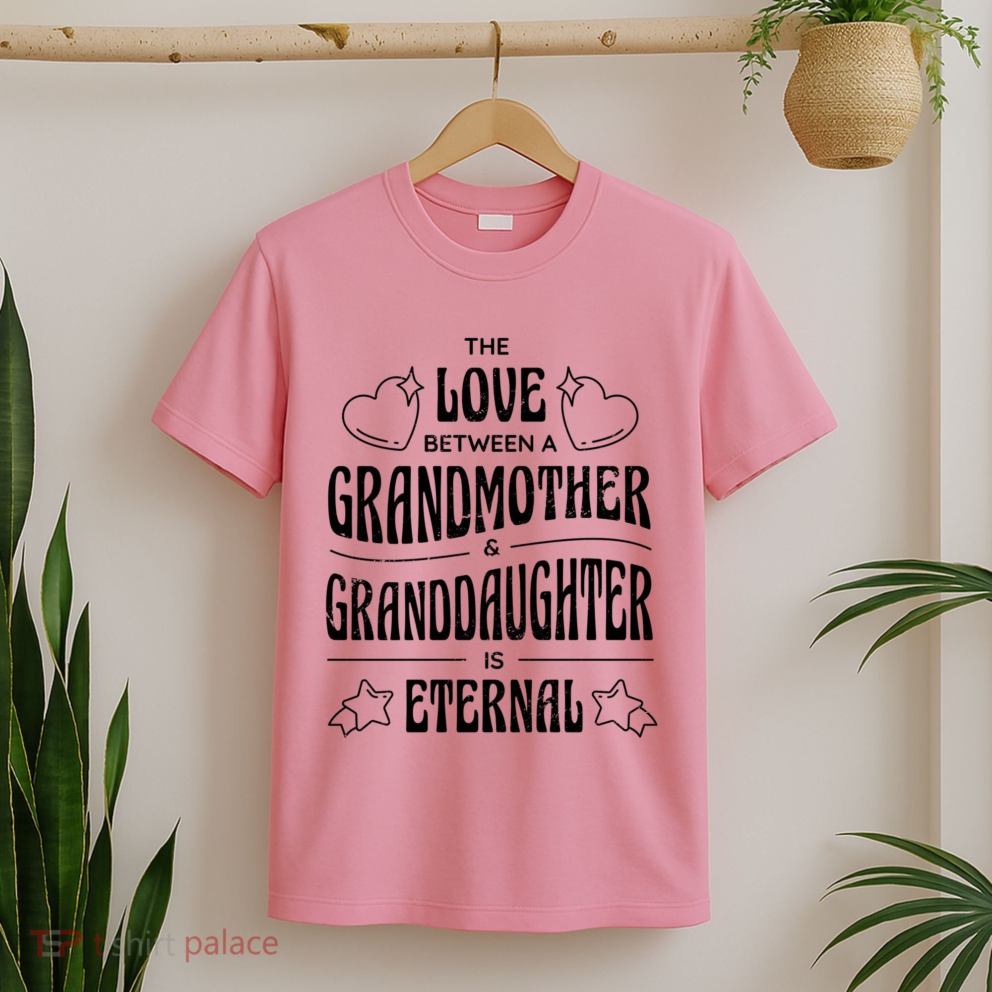 Love Between A Grandmother And Granddaughter Is Eternal T-Shirt