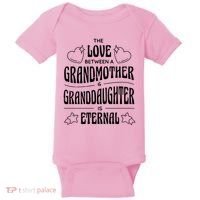 Love Between A Grandmother And Granddaughter Is Eternal Baby Bodysuit thumb 0