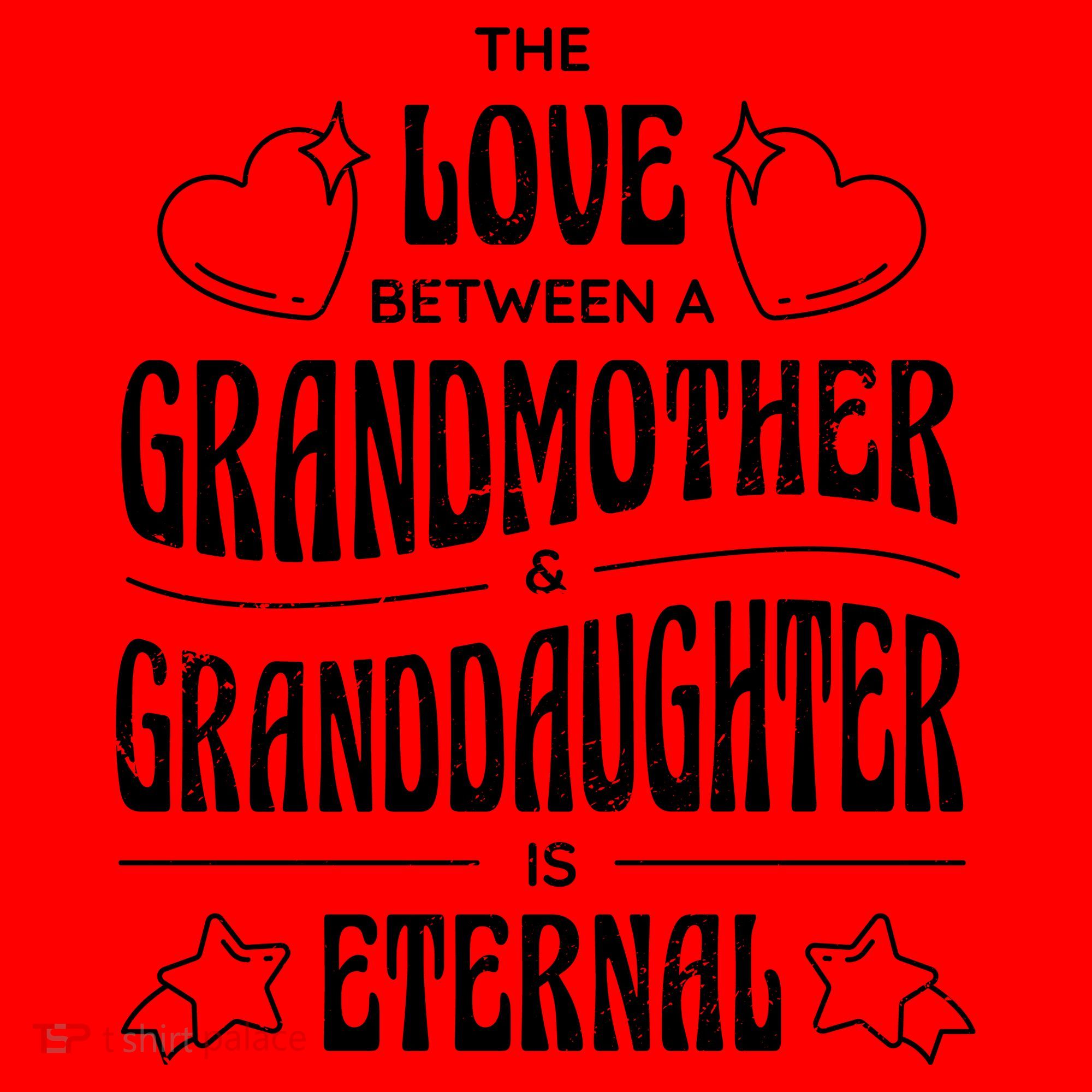 Love Between A Grandmother And Granddaughter Is Eternal Santa Hat