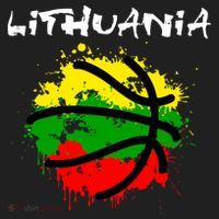 Lithuania Basketball Abstract - Lithuania Strong Basketball Hat thumb 2