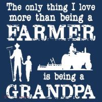 Love Being A Grandpa Funny Farmer For Fathers Day Polo thumb 2