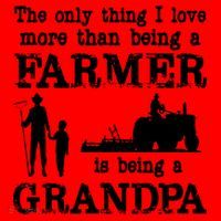 Love Being A Grandpa Funny Farmer For Fathers Day Santa Hat thumb 1