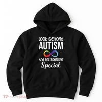 Look Beyong Autism And See Someone Special Hoodie thumb 0